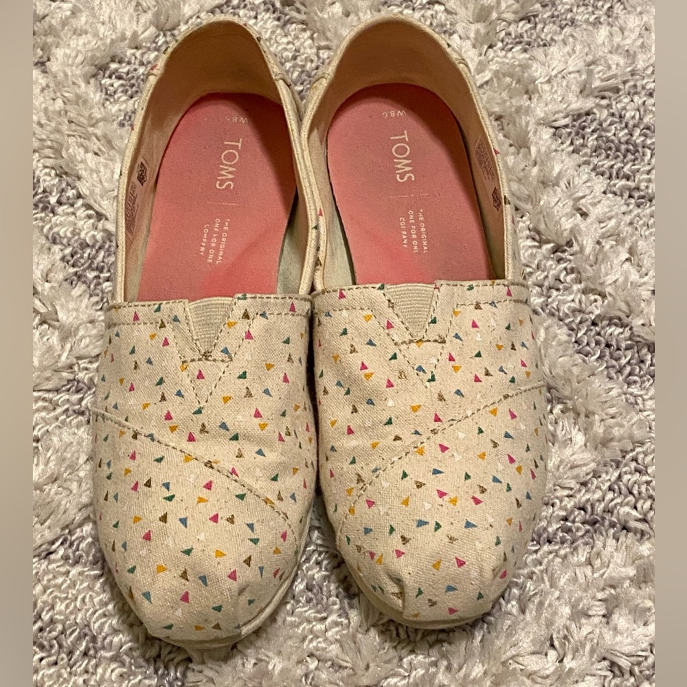 TOMS Alpargatas Funfetti Print